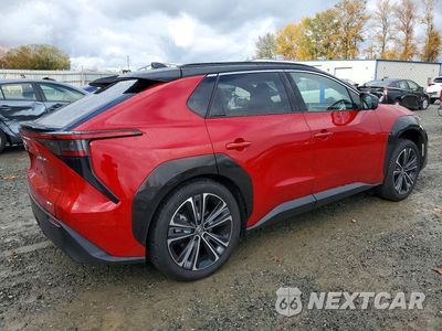 Trzecie zdjęcie samochodu z tyłu: 2024 TOYOTA BZ4X LIMITED VIN:JTMABACA1RA069666 - miniatura
