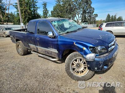 Czwarte zdjęcie samochodu z boku: 2003 TOYOTA TUNDRA SR5 VIN:5TBBT44133S343924 - miniatura