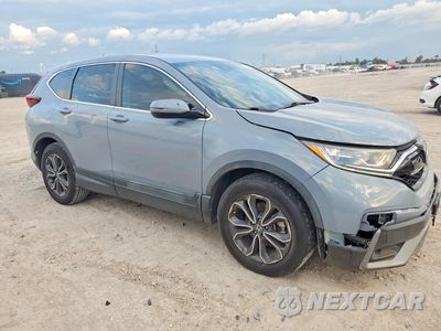 Czwarte zdjęcie samochodu z boku: 2022 HONDA CR-V EXL VIN:2HKRW1H82NH401162 - miniatura