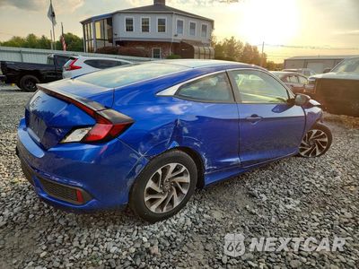 Trzecie zdjęcie samochodu z tyłu: 2019 HONDA CIVIC LX VIN:2HGFC4B62KH308958 - miniatura