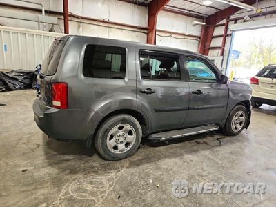 Trzecie zdjęcie samochodu z tyłu: 2012 HONDA PILOT LX VIN:5FNYF4H28CB036751 - miniatura