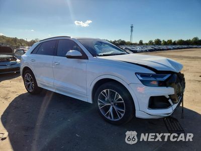 Czwarte zdjęcie samochodu z boku: 2020 AUDI Q8 PREMIUM VIN:WA1AVAF10LD022180 - miniatura