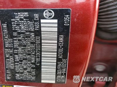 Zdjęcie 12 z 12 samochodu: 2005 TOYOTA CAMRY LE VIN:4T1BE32K75U076630 - miniatura