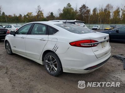 Drugie zdjęcie samochodu z przodu: 2018 FORD FUSION SE HYBRID VIN:3FA6P0LU1JR249144 - miniatura