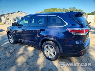 Drugie zdjęcie samochodu z przodu: 2015 TOYOTA HIGHLANDER LIMITED PLATINUM VIN:5TDYKRFH8FS058555 - miniatura