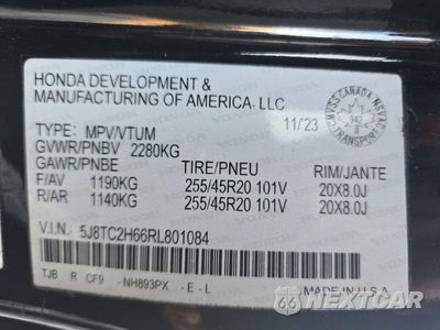 Zdjęcie 13 z 13 samochodu: 2024 ACURA RDX A-SPEC VIN:5J8TC2H66RL801084 - miniatura
