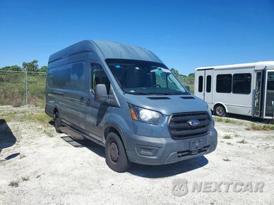 Czwarte zdjęcie samochodu z boku: 2020 FORD TRANSIT 250 DELIVERY VAN VIN:1FTBR3X88LKB04062 - miniatura