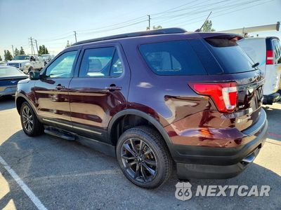 Drugie zdjęcie samochodu z przodu: 2018 FORD EXPLORER XLT VIN:1FM5K7D84JGC44702 - miniatura