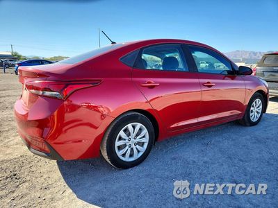 Trzecie zdjęcie samochodu z tyłu: 2019 HYUNDAI ACCENT SE VIN:3KPC24A36KE052363 - miniatura