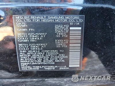 Zdjęcie 12 z 12 samochodu: 2015 NISSAN ROGUE S VIN:KNMAT2MV5FP507019 - miniatura
