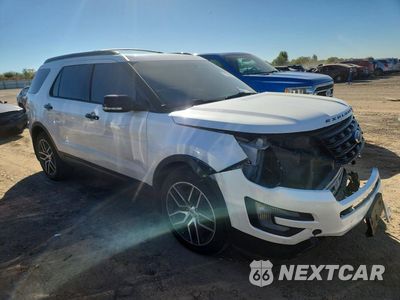 Czwarte zdjęcie samochodu z boku: 2017 FORD EXPLORER SPORT VIN:1FM5K8GT2HGA00224 - miniatura
