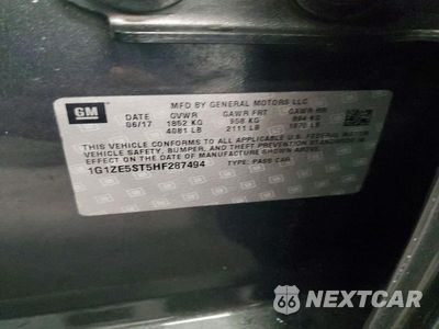 Zdjęcie 12 z 12 samochodu: 2017 CHEVROLET MALIBU LT VIN:1G1ZE5ST5HF287494 - miniatura