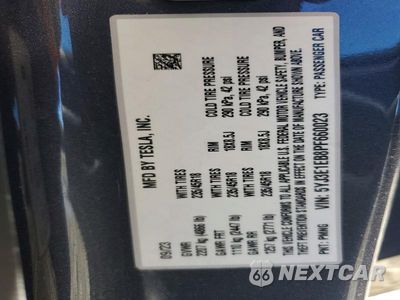 Zdjęcie 12 z 12 samochodu: 2023 TESLA MODEL 3 VIN:5YJ3E1EB8PF660023 - miniatura