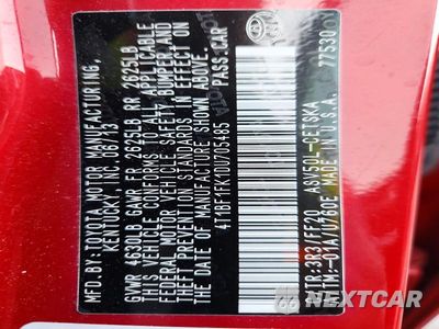 Zdjęcie 12 z 12 samochodu: 2013 TOYOTA CAMRY SE VIN:4T1BF1FK1DU705485 - miniatura