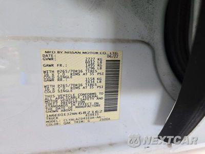 Zdjęcie 12 z 12 samochodu: 2022 NISSAN FRONTIER S VIN:1N6ED1EJ2NN682162 - miniatura
