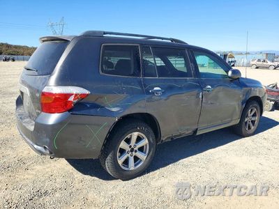 Trzecie zdjęcie samochodu z tyłu: 2008 TOYOTA HIGHLANDER BASE VIN:JTEES41A482046845 - miniatura