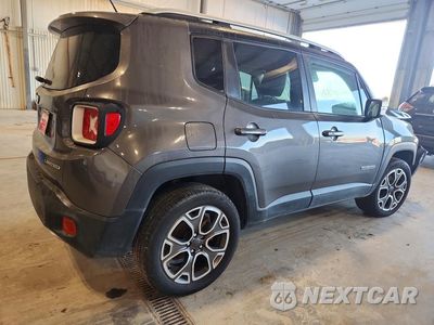 Trzecie zdjęcie samochodu z tyłu: 2016 JEEP RENEGADE LIMITED VIN:ZACCJBDT3GPD39964 - miniatura