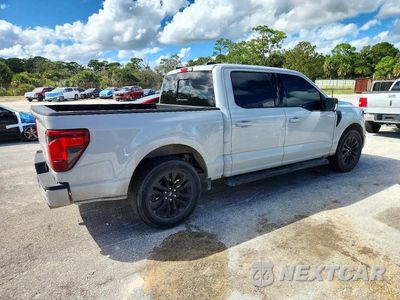 Trzecie zdjęcie samochodu z tyłu: 2024 FORD F150 XLT VIN:1FTEW3KP1RFA93055 - miniatura