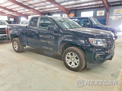 Czwarte zdjęcie samochodu z boku: 2022 CHEVROLET COLORADO LT VIN:1GCHTCENXN1110586 - miniatura