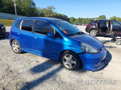 Czwarte zdjęcie samochodu z boku: 2008 HONDA FIT SPORT VIN:JHMGD38658S025827 - miniatura