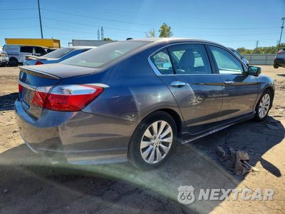 Trzecie zdjęcie samochodu z tyłu: 2013 HONDA ACCORD EXL VIN:1HGCR2F87DA053419 - miniatura