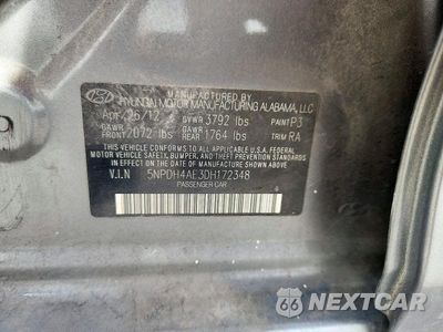 Zdjęcie 12 z 12 samochodu: 2013 HYUNDAI ELANTRA GLS VIN:5NPDH4AE3DH172348 - miniatura