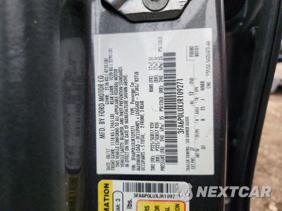 Zdjęcie 12 z 12 samochodu: 2018 FORD FUSION SE HYBRID VIN:3FA6P0LUXJR109271 - miniatura