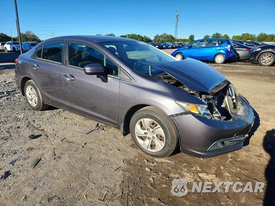 Czwarte zdjęcie samochodu z boku: 2015 HONDA CIVIC LX VIN:2HGFB2F56FH539604 - miniatura