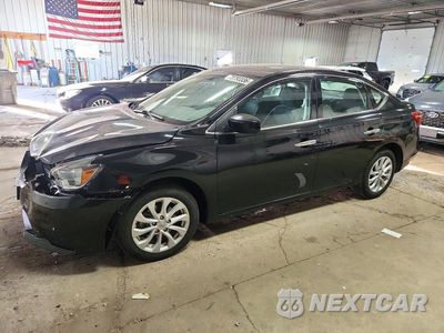 2019 NISSAN SENTRA SV 3N1AB7AP2KL625687 - główne zdjęcie licytacji z USA - miniatura