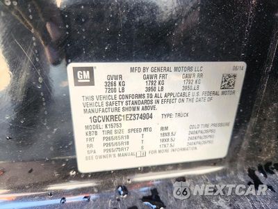 Zdjęcie 12 z 12 samochodu: 2014 CHEVROLET SILVERADO K1500 LT VIN:1GCVKREC1EZ374904 - miniatura