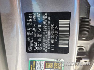 Zdjęcie 12 z 12 samochodu: 2025 HYUNDAI ELANTRA SEL VIN:KMHLS4DG9SU879883 - miniatura