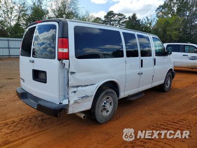 Trzecie zdjęcie samochodu z tyłu: 2014 CHEVROLET EXPRESS G2500 LS VIN:1GAWGPFG0E1197331 - miniatura