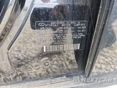 Zdjęcie 12 z 12 samochodu: 2021 HYUNDAI SONATA SEL VIN:KMHL14JA7MA155424 - miniatura