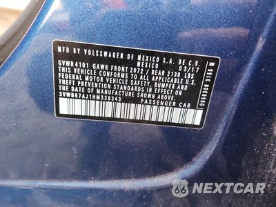 Zdjęcie 12 z 12 samochodu: 2017 VOLKSWAGEN JETTA SE VIN:3VWB67AJ1HM338343 - miniatura