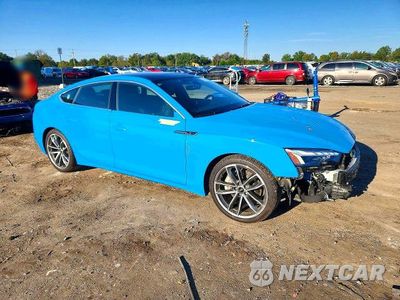 Czwarte zdjęcie samochodu z boku: 2022 AUDI A5 PREMIUM PLUS 45 VIN:WAUFACF58NA033175 - miniatura