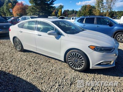 Czwarte zdjęcie samochodu z boku: 2018 FORD FUSION TITANIUM/PLATINUM VIN:3FA6P0D97JR219138 - miniatura