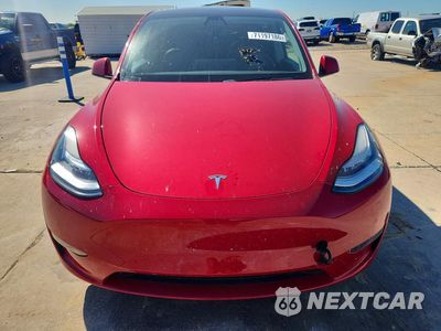 Piąte zdjęcie samochodu w środku: 2021 TESLA MODEL Y VIN:5YJYGDEF1MF075560 - miniatura