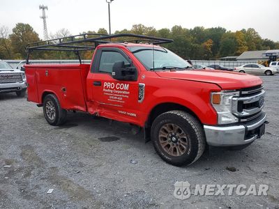Czwarte zdjęcie samochodu z boku: 2021 FORD F350 SUPER DUTY VIN:1FDRF3E69MED60716 - miniatura