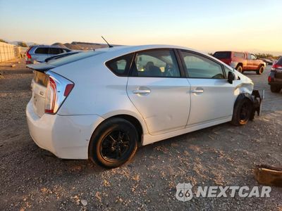 Trzecie zdjęcie samochodu z tyłu: 2015 TOYOTA PRIUS TWO VIN:JTDKN3DUXF0465161 - miniatura