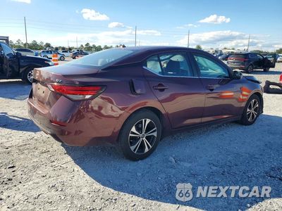 Trzecie zdjęcie samochodu z tyłu: 2021 NISSAN SENTRA SV VIN:3N1AB8CV3MY246897 - miniatura