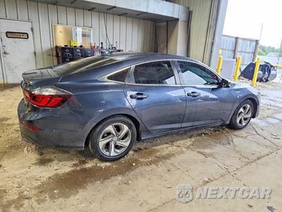 Trzecie zdjęcie samochodu z tyłu: 2019 HONDA INSIGHT EX VIN:19XZE4F53KE004248 - miniatura