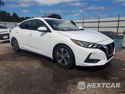 Czwarte zdjęcie samochodu z boku: 2022 NISSAN SENTRA SV VIN:3N1AB8CV4NY287881 - miniatura