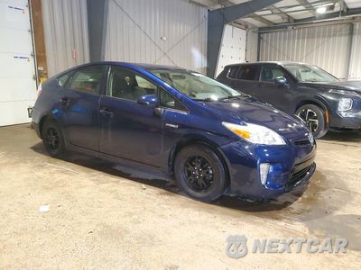 Czwarte zdjęcie samochodu z boku: 2015 TOYOTA PRIUS TWO VIN:JTDKN3DU7F0406004 - miniatura