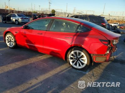 Drugie zdjęcie samochodu z przodu: 2022 TESLA MODEL 3 VIN:5YJ3E1EAXNF185852 - miniatura