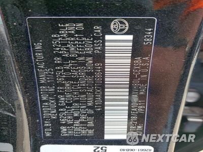 Zdjęcie 13 z 13 samochodu: 2026 TOYOTA CAMRY SE VIN:4T1DAACK7TU686449 - miniatura