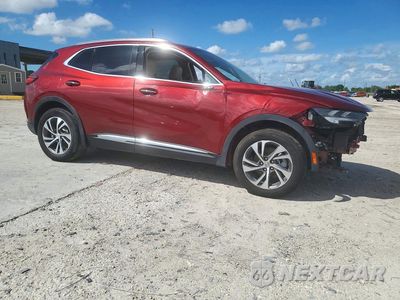 Czwarte zdjęcie samochodu z boku: 2021 BUICK ENVISION ESSENCE VIN:LRBFZNR40MD103919 - miniatura