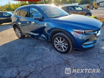 Czwarte zdjęcie samochodu z boku: 2019 MAZDA CX-5 GRAND TOURING VIN:JM3KFADM3K1545124 - miniatura