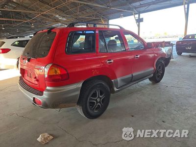 Trzecie zdjęcie samochodu z tyłu: 2004 HYUNDAI SANTA FE GLS VIN:KM8SC13E14U645974 - miniatura