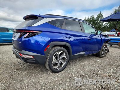 Trzecie zdjęcie samochodu z tyłu: 2024 HYUNDAI TUCSON SEL VIN:5NMJFCDE6RH306806 - miniatura