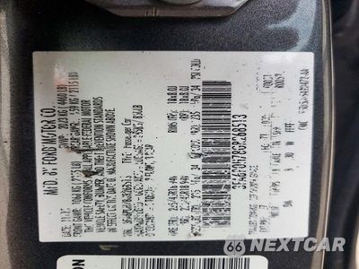 Zdjęcie 12 z 12 samochodu: 2016 FORD FUSION SE VIN:3FA6P0H78GR268513 - miniatura